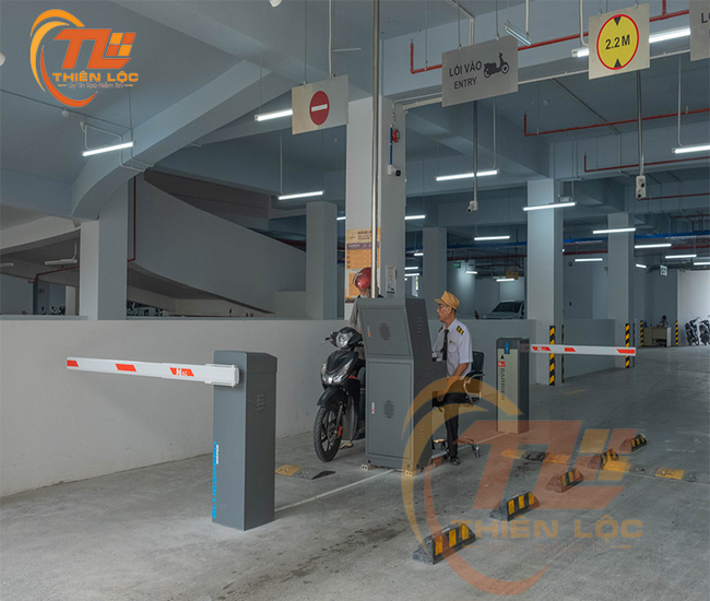 máy giữ xe 2 làn