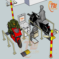 Hệ thống máy giữ xe quẹt thẻ từ